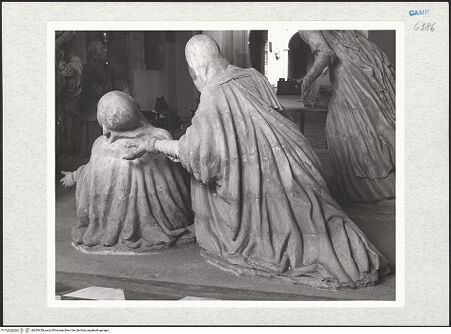 Vorderseite von Courtauld Institute of Art [https://www.deutsche-digitale-bibliothek.de/content/lizenzen/rv-ez/] Beweinung Christi - Maria Salome und Maria (Rückseite), bh283438_recto. Foto.