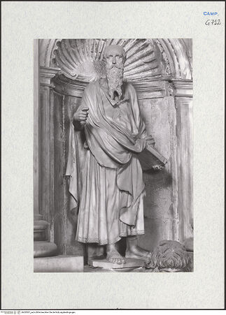 Vorderseite von Courtauld Institute of Art [https://www.deutsche-digitale-bibliothek.de/content/lizenzen/rv-ez/] Hl. Paulus - Seitenansicht, bh283501_recto. Foto.