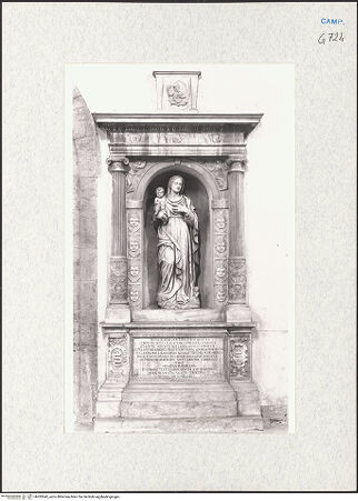 Vorderseite von Courtauld Institute of Art [https://www.deutsche-digitale-bibliothek.de/content/lizenzen/rv-ez/] Altare della Madonna delle Grazie - Gesamtansicht, bh283542_recto. Foto.