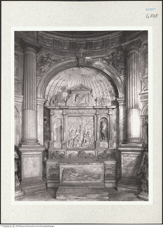 Vorderseite von Courtauld Institute of Art [https://www.deutsche-digitale-bibliothek.de/content/lizenzen/rv-ez/] Altar - Gesamtansicht, bh283546_recto. Foto.