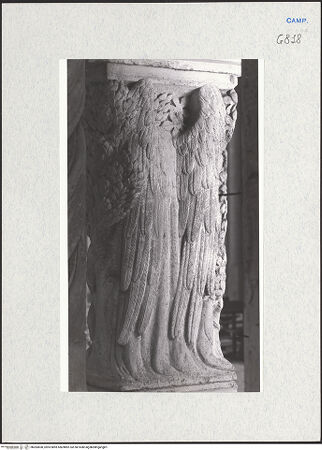 Vorderseite von Courtauld Institute [https://www.deutsche-digitale-bibliothek.de/content/lizenzen/rv-ez/] Grabmal der Katharina von Österreich - Caritas, Rückseite, bh283600_recto. Foto.