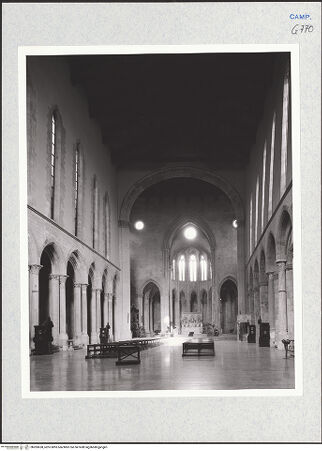 Vorderseite von Courtauld Institute [https://www.deutsche-digitale-bibliothek.de/content/lizenzen/rv-ez/] San Lorenzo Maggiore - Ansicht nach Osten, bh283638_recto. Foto.