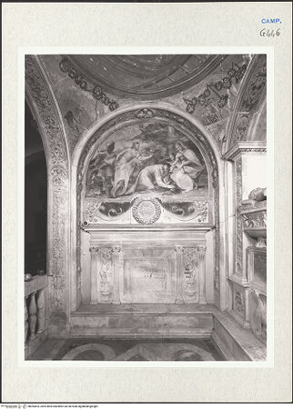 Vorderseite von Courtauld Institute of Art [https://www.deutsche-digitale-bibliothek.de/content/lizenzen/rv-ez/] San Domenico MaggioreCappella della Natività (Carafa di Ruvo) - Linke Wand, bh283654_recto. Foto.