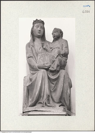 Vorderseite von Courtauld Institute of Art [https://www.deutsche-digitale-bibliothek.de/content/lizenzen/rv-ez/] Madonna - Gesamtansicht, bh283715_recto. Foto.