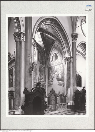 Vorderseite von Courtauld Institute of Art [https://www.deutsche-digitale-bibliothek.de/content/lizenzen/rv-ez/] San Domenico MaggioreCappella Brancaccio - Seitenansicht von links, bh283729_recto. Foto.