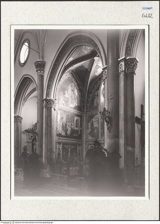 Vorderseite von Courtauld Institute of Art [https://www.deutsche-digitale-bibliothek.de/content/lizenzen/rv-ez/] San Domenico MaggioreCappella Brancaccio - Seitenansicht von rechts, bh283763_recto. Foto.