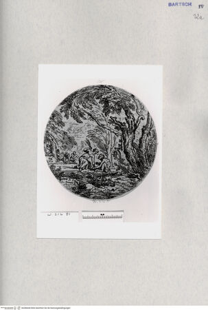 Vorderseite von  [http://creativecommons.org/publicdomain/mark/1.0/] Satyr und Nymphen - , bh286668. Foto.