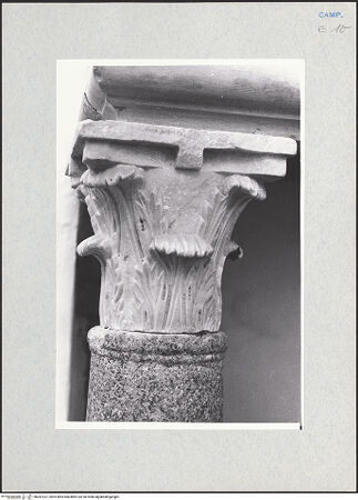 Vorderseite von Glass, Dorothy [https://www.deutsche-digitale-bibliothek.de/content/lizenzen/rv-ez/] Kapitell, bh287337_recto. Foto: Glass, Dorothy.