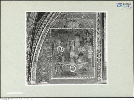 Vorderseite von Vasari [https://www.deutsche-digitale-bibliothek.de/content/lizenzen/rv-ez/] FreskenzyklusMartyrium des heiligen Petrus - Gesamtansicht, bh287439_recto. Foto.