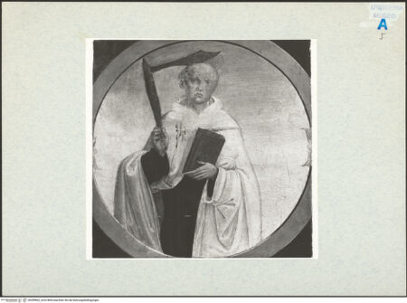 Vorderseite von Szépmüvészeti Múzeum [https://www.deutsche-digitale-bibliothek.de/content/lizenzen/rv-ez/] Der heilige Angelus der Karmelit - , bh289862_recto. Foto.