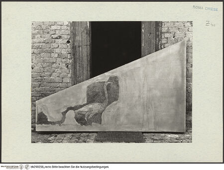 Vorderseite von Istituto Nazionale per la Grafica [https://www.deutsche-digitale-bibliothek.de/content/lizenzen/rv-ez/] Fresken - Schwan?, bh290258_recto. Foto.