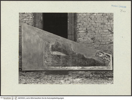 Vorderseite von Istituto Nazionale per la Grafica [https://www.deutsche-digitale-bibliothek.de/content/lizenzen/rv-ez/] Fresken - Pfau, bh290261_recto. Foto.