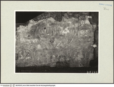 Vorderseite von Istituto Nazionale per la Grafica [https://www.deutsche-digitale-bibliothek.de/content/lizenzen/rv-ez/] Fresken - Rankenornament, bh290265_recto. Foto.