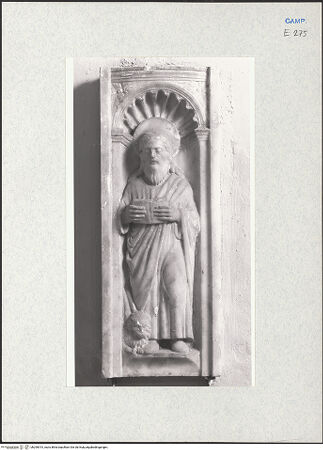 Vorderseite von Courtauld Institute of Art [https://www.deutsche-digitale-bibliothek.de/content/lizenzen/rv-ez/] Evangelisten - Markus, bh290515_recto. Foto.