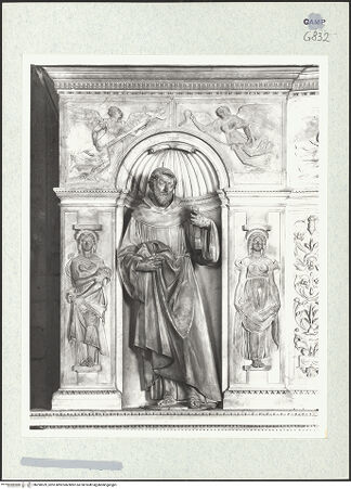 Vorderseite von Courtauld Institute [https://www.deutsche-digitale-bibliothek.de/content/lizenzen/rv-ez/] HauptaltarHauptregister - Der heilige Franzikus, bh290529_recto. Foto.