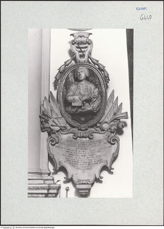 Vorderseite von Courtauld Institute of Art [https://www.deutsche-digitale-bibliothek.de/content/lizenzen/rv-ez/] Denkmal des Muzio Carafa (gest. 1764) - Gesamtansicht, bh290542_recto. Foto.