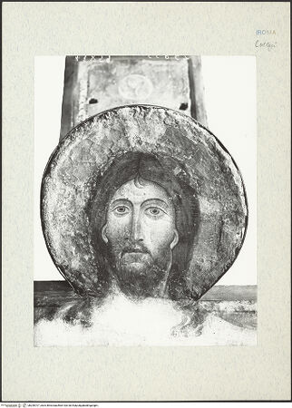 Vorderseite von ICCD [https://www.deutsche-digitale-bibliothek.de/content/lizenzen/rv-ez/] Kruzifix - Detail; nach der Restaurierung, bh290707_recto. Foto.