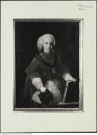 Vorderseite von ICCD [https://rightsstatements.org/page/CNE/1.0/] Porträt eines jugendlichen Kardinals und Prinzen - , bh290780_recto. Foto.