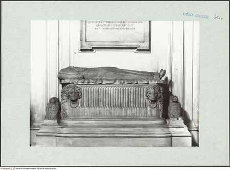 Vorderseite von ICCD [https://www.deutsche-digitale-bibliothek.de/content/lizenzen/rv-ez/] Grabmal des Riccardo Caracciolo - , bh290945_recto. Foto.