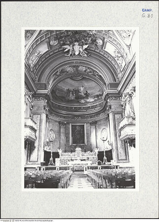 Vorderseite von Bösel, Richard [https://www.deutsche-digitale-bibliothek.de/content/lizenzen/rv-fz/] Chiesa del Gesù - Blick in Richtung Apsis, bh292140_recto. Foto: Bösel, Richard.