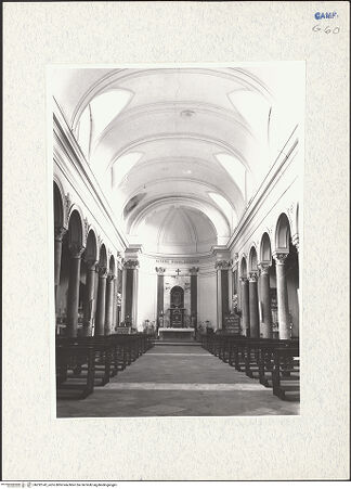 Vorderseite von Bösel, Richard [https://www.deutsche-digitale-bibliothek.de/content/lizenzen/rv-fz/] Chiesa dei Cappuccini (ex Chiesa dei Gesuiti) - Blick zum Hauptaltar, bh292142_recto. Foto: Bösel, Richard.