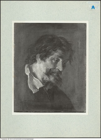 Vorderseite von Szépmüvészeti Múzeum [https://www.deutsche-digitale-bibliothek.de/content/lizenzen/rv-ez/] Porträt eines Mannes - , bh292190_recto. Foto.