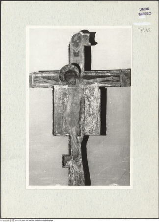 Vorderseite von Getty Research Institute [https://www.deutsche-digitale-bibliothek.de/content/lizenzen/rv-ez/] Tafelkreuz - Gesamtansicht, bh292316_recto. Foto: Hutzel, Max.