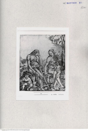 Vorderseite von  [http://creativecommons.org/publicdomain/mark/1.0/] Adam und Eva - , bh293823. Foto.