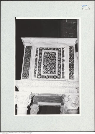 Vorderseite von Krüger, Jürgen [https://www.deutsche-digitale-bibliothek.de/content/lizenzen/rv-ez/] Kanzel - Westseite, Detail, bh294598_recto. Foto: Krüger, Jürgen.