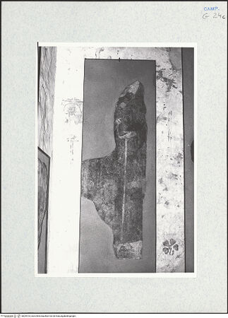 Vorderseite von Krüger, Jürgen [https://www.deutsche-digitale-bibliothek.de/content/lizenzen/rv-fz/] Fragment eines Heiligen - Gesamtansicht, bh294724_recto. Foto: Krüger, Jürgen.