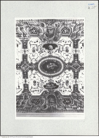 Vorderseite von Krüger, Jürgen [https://www.deutsche-digitale-bibliothek.de/content/lizenzen/rv-fz/] Deckendekoration - Teilansicht, bh294740_recto. Foto: Krüger, Jürgen.