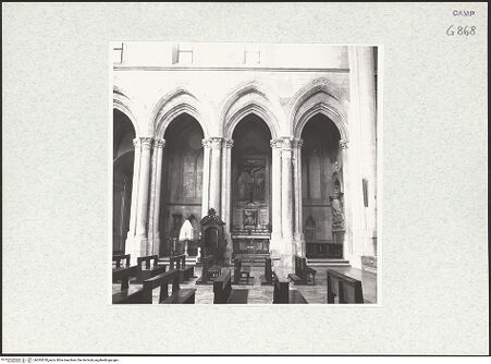 Vorderseite von Krüger, Jürgen [https://www.deutsche-digitale-bibliothek.de/content/lizenzen/rv-fz/] San Lorenzo MaggioreNordarkade - 7. - 9. Bogen, bh295578_recto. Foto: Krüger, Jürgen.