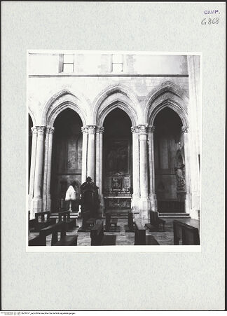 Vorderseite von Krüger, Jürgen [https://www.deutsche-digitale-bibliothek.de/content/lizenzen/rv-fz/] San Lorenzo MaggioreNordarkade - 7. - 9. Bogen, bh295671_recto. Foto: Krüger, Jürgen.