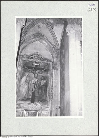 Vorderseite von Krüger, Jürgen [https://www.deutsche-digitale-bibliothek.de/content/lizenzen/rv-fz/] San Lorenzo MaggioreAchte Nordkapelle - Innenansicht, bh295677_recto. Foto: Krüger, Jürgen.