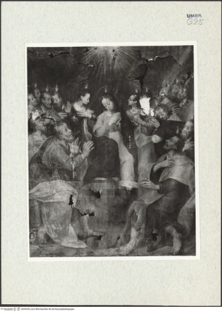 Vorderseite von Getty Research Institute [https://www.deutsche-digitale-bibliothek.de/content/lizenzen/rv-ez/] Heilig-Geist-AltarPfingsten - Gesamtansicht, bh296435_recto. Foto: Hutzel, Max.