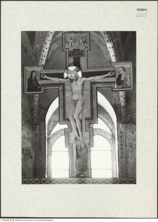 Vorderseite von Getty Research Institute [https://www.deutsche-digitale-bibliothek.de/content/lizenzen/rv-ez/] Croce dipinta - Gesamtansicht, bh296440_recto. Foto: Hutzel, Max.