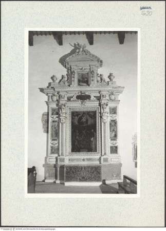 Vorderseite von Getty Research Institute [https://www.deutsche-digitale-bibliothek.de/content/lizenzen/rv-ez/] Maria-Schnee-Altar - Gesamtansicht, bh296443_recto. Foto: Hutzel, Max.