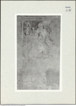 Vorderseite von Todini, Filippo [https://www.deutsche-digitale-bibliothek.de/content/lizenzen/rv-ez/] Thronende Madonna - Gesamtansicht, bh296634_recto. Foto.