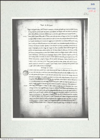 Vorderseite von Bibliotheca Hertziana [https://www.deutsche-digitale-bibliothek.de/content/lizenzen/rv-ez/] Ms. Canon. Ital. 138: Pirro Ligorio, Libri delle AntichitàTextseiten mit Zeichnung des Saturntempels (Tempio de Moneta) - 23 v, bh296993_recto. Foto.