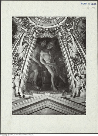 Vorderseite von ICCD [https://www.deutsche-digitale-bibliothek.de/content/lizenzen/rv-ez/] GewölbedekorationSzenen aus der Passion ChristiGeißelung Christi - , bh298368_recto. Foto.