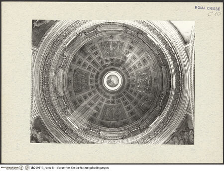 Vorderseite von ICCD (GFN) [https://www.deutsche-digitale-bibliothek.de/content/lizenzen/rv-ez/] Santissima Trinità dei Pellegrini - Kuppel, bh299213_recto. Foto.