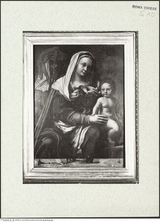 Vorderseite von ICCD [https://www.deutsche-digitale-bibliothek.de/content/lizenzen/rv-ez/] Anna Selbdritt - Gesamtansicht, bh299517_recto. Foto.