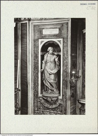 Vorderseite von ICCD [https://www.deutsche-digitale-bibliothek.de/content/lizenzen/rv-ez/] Die heilige Flavia Domitilla - Gesamtansicht, bh299549_recto. Foto.