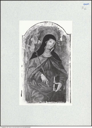 Vorderseite von Alparone, Giuseppe (Napoli) [https://www.deutsche-digitale-bibliothek.de/content/lizenzen/rv-ez/] Polyptychon der Familie Davalos - Hl. Klara, bh300413_recto. Foto: Alparone, Giuseppe.