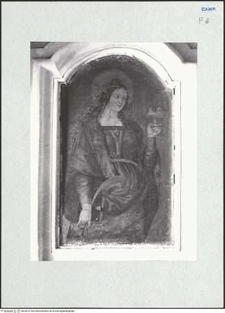 Vorderseite von Alparone, Giuseppe (Napoli) [https://www.deutsche-digitale-bibliothek.de/content/lizenzen/rv-ez/] Polyptychon der Familie Davalos - Hl. Lucia, bh300414_recto. Foto: Alparone, Giuseppe.