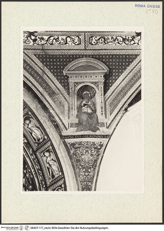 Vorderseite von Arte Fotografica [https://www.deutsche-digitale-bibliothek.de/content/lizenzen/rv-ez/] Krönung Mariä umgeben von Evangelisten, Sibyllen und KirchenväternKirchenväterHieronymus - , bh301177_recto. Foto.