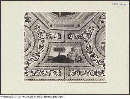 Vorderseite von Arte Fotografica [https://www.deutsche-digitale-bibliothek.de/content/lizenzen/rv-ez/] Krönung Mariä umgeben von Evangelisten, Sibyllen und KirchenväternSibyllenDelphische Sibylle - Gesamtansicht, bh301184_recto. Foto.