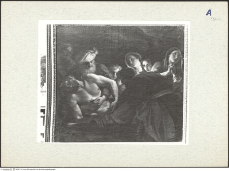 Vorderseite von ICCD [https://www.deutsche-digitale-bibliothek.de/content/lizenzen/rv-ez/] Die Kreuzabnahme Christi - Gesamtansicht, bh301743_recto. Foto.