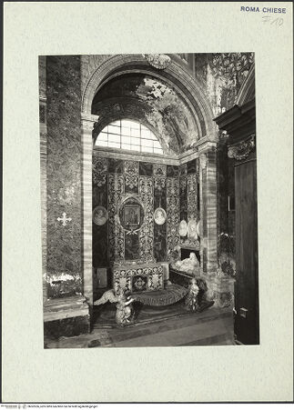 Vorderseite von ICCD [https://www.deutsche-digitale-bibliothek.de/content/lizenzen/rv-ez/] San Girolamo della CaritàCappella Spada - , bh302266_recto. Foto.