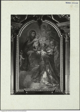 Vorderseite von ICCD [https://www.deutsche-digitale-bibliothek.de/content/lizenzen/rv-ez/] Maria erscheint dem heiligen Filippo Neri - , bh302282_recto. Foto.